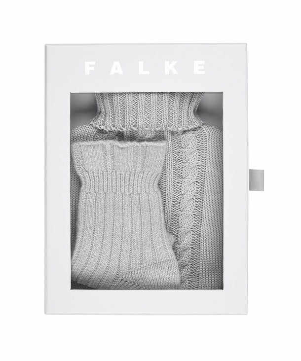 Sovesokk med varmeflaske Bedsock Gaveeske Grå