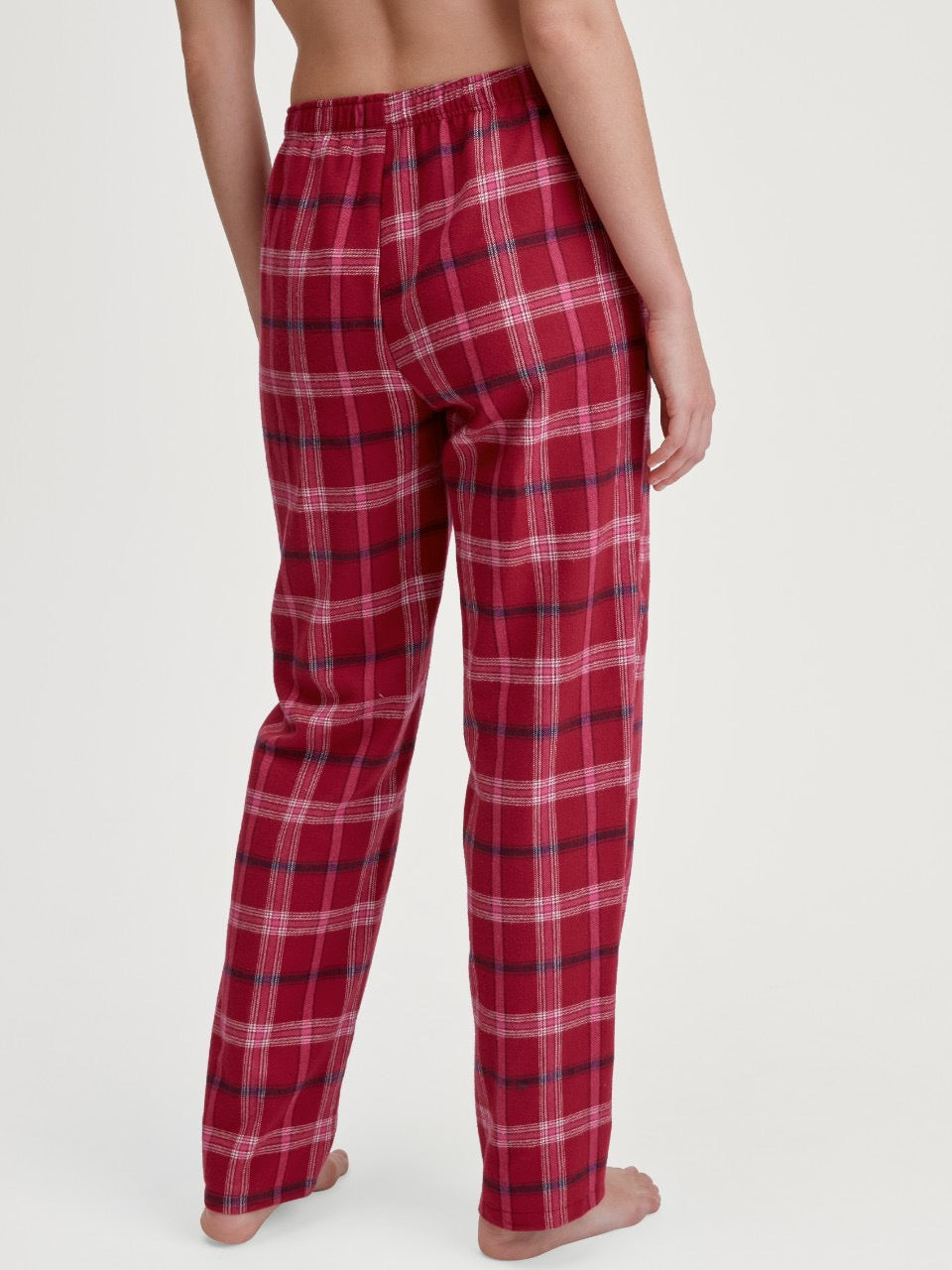 FLANELL pysjbukse Rio Red