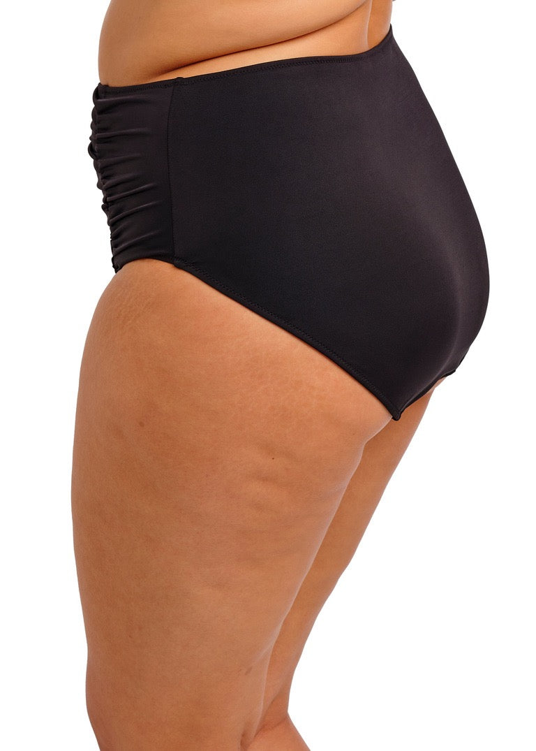 Bikinibukse høy modell Plain sailing Black