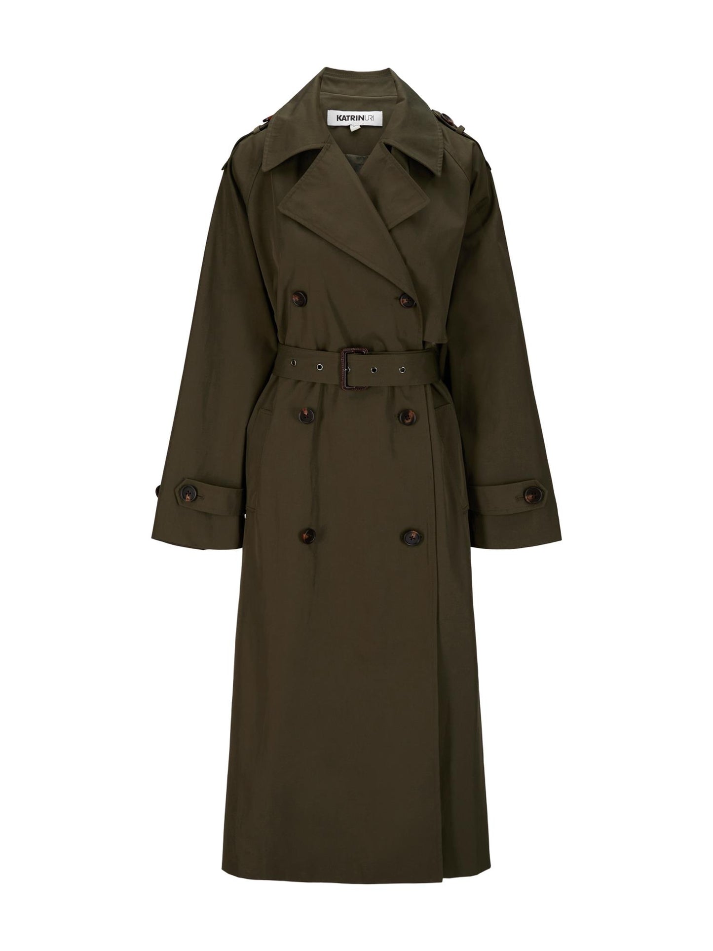 Aberdeen Trench Coat Green