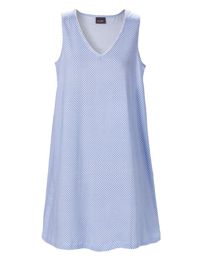 Nattkjole bomull Lyseblå