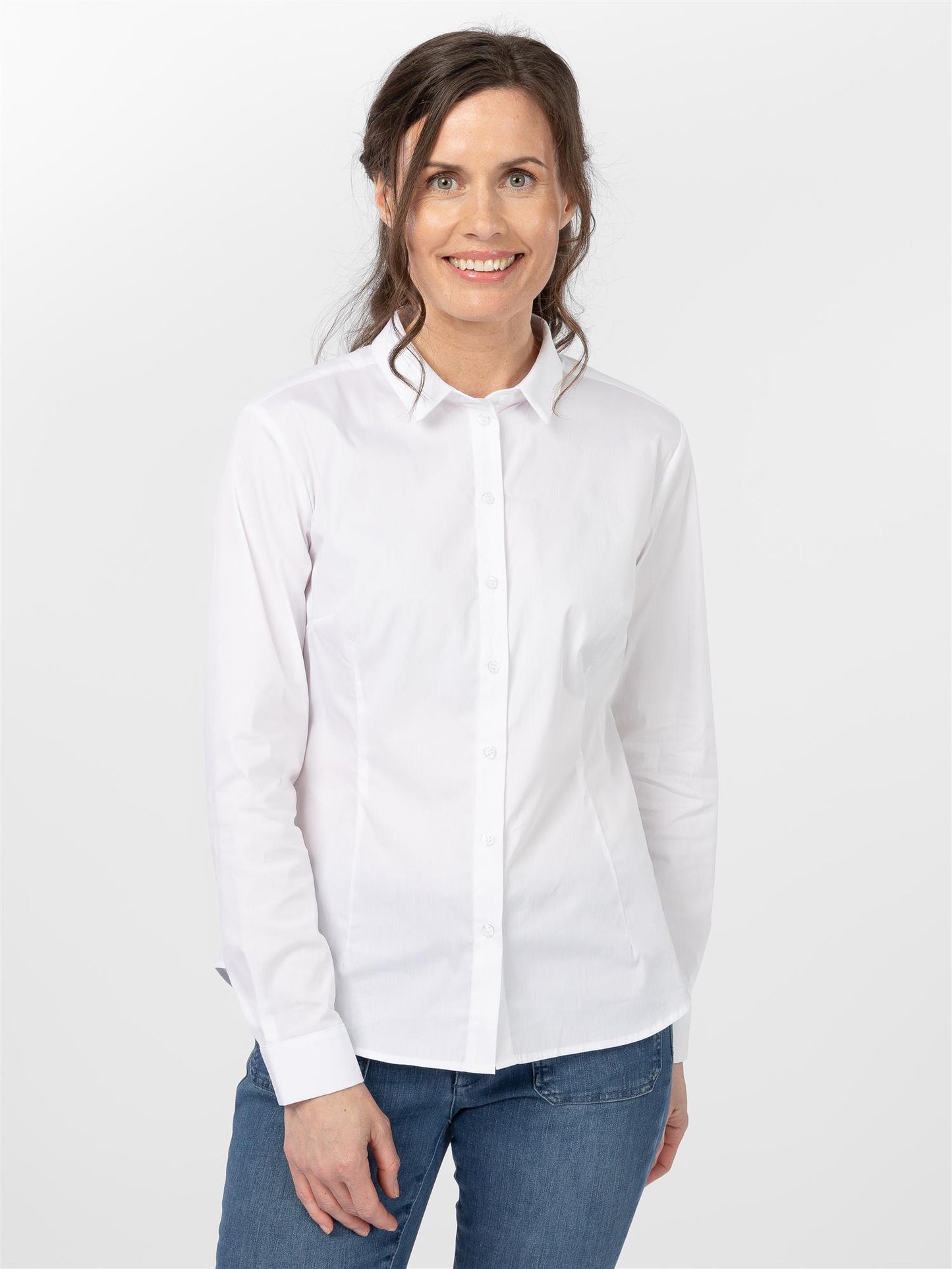 Sky shirt Tilbud White