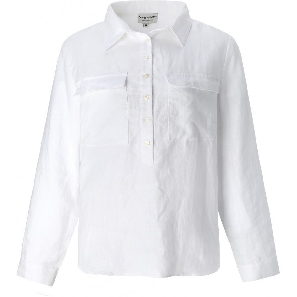 LIBBY shirt Tilbud White