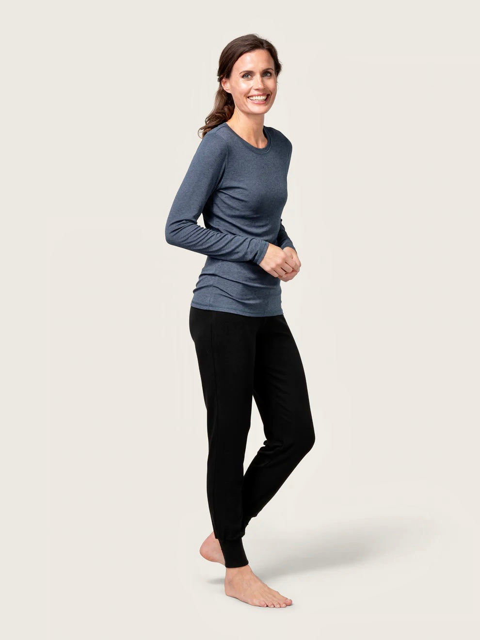 Tesla Longsleeve  Tilbud Blå