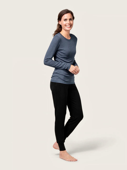 Tesla Longsleeve  Tilbud Blå
