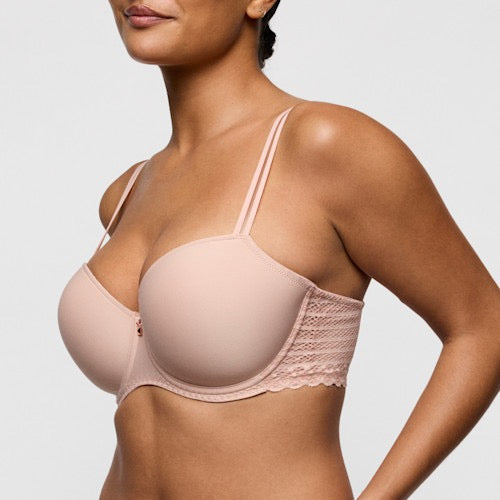 Twist Side Bh balconett Powder Rose