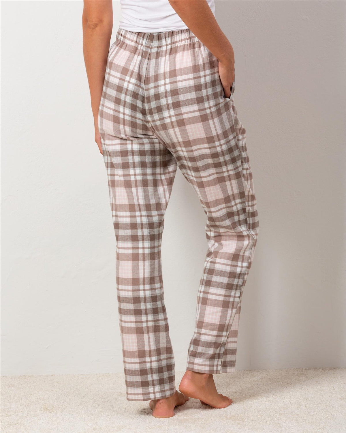 Flanell kosebukse Print