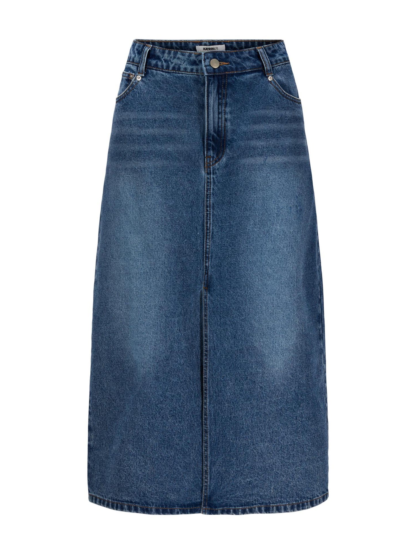 L. A. Denim skirt Olaskjørt Tilbud 34/36 Faded Denim