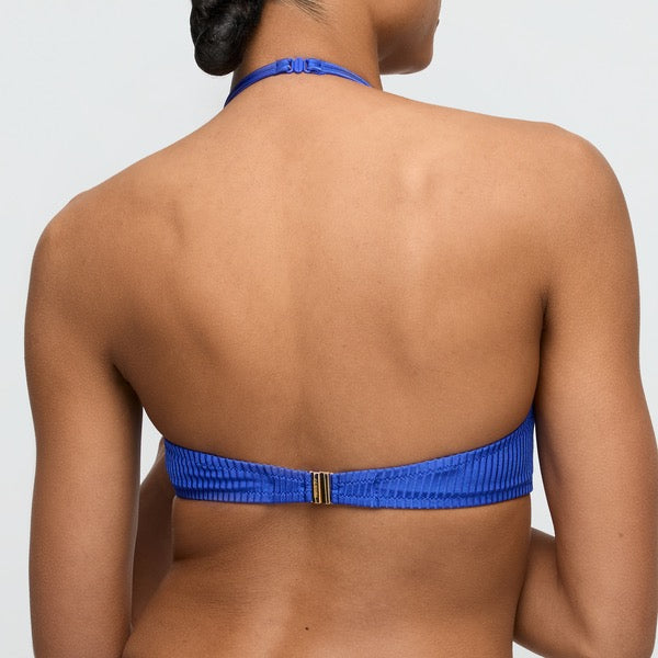 Emly bikinitopp vattert Blue