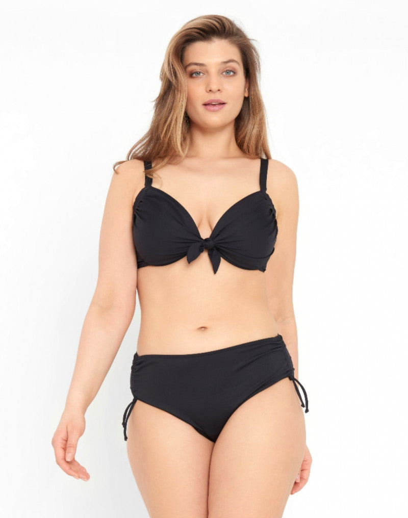 Maxi Tai Bikinibukse Black