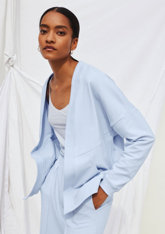 Jakke 100% natur Tilbud Lyseblå