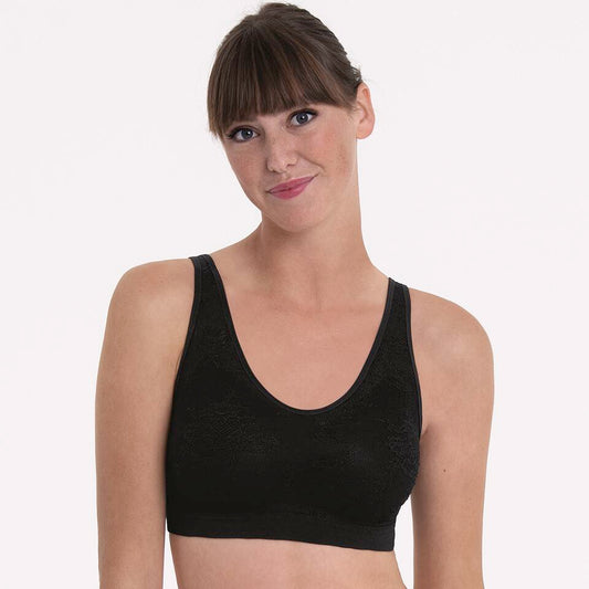 Bralette for protese Black