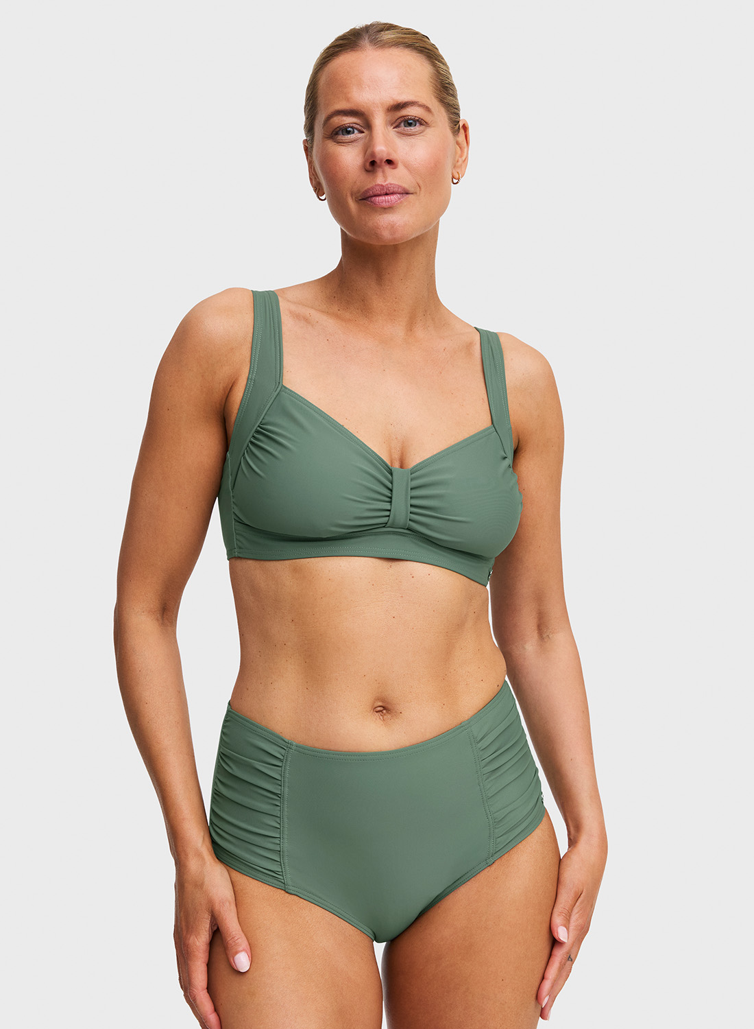 MALTA bikinitopp uten spile Green
