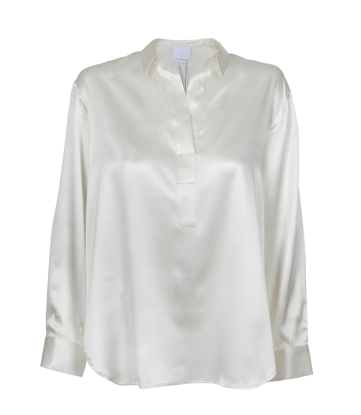 LEIA silkebluse Cream