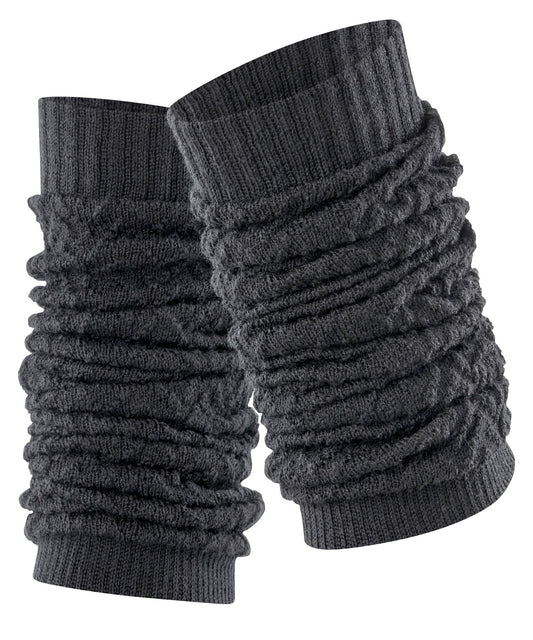 Leggvarmere med ull Black