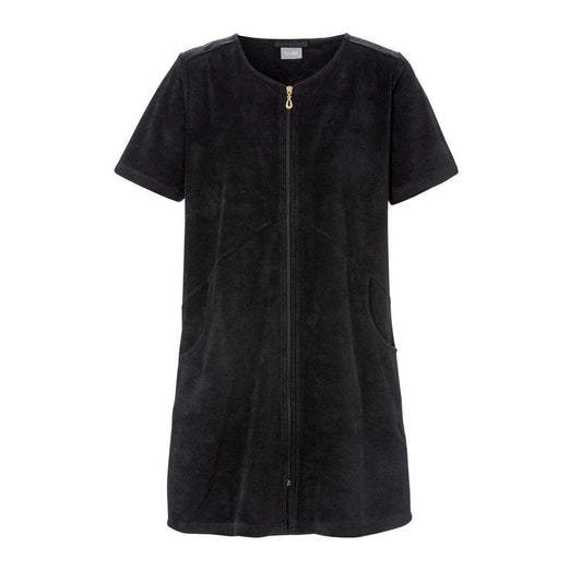 Frotte badekåpe Frottekjole Black