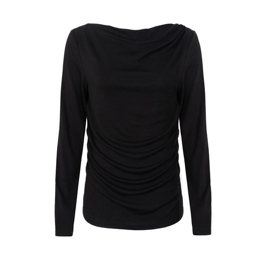 Lumi langermet topp Black