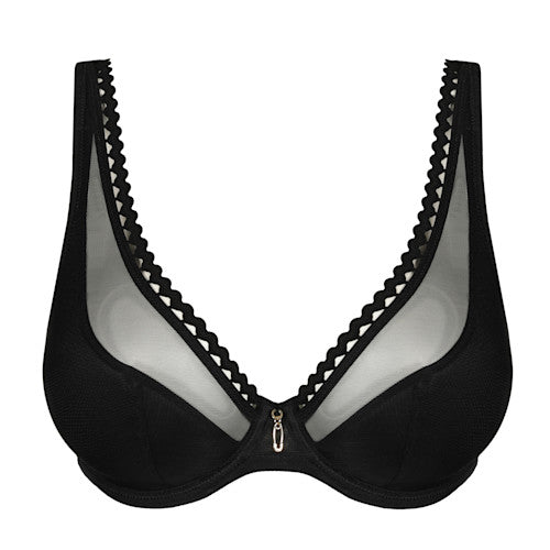 Vivgirl Plunge BH Black