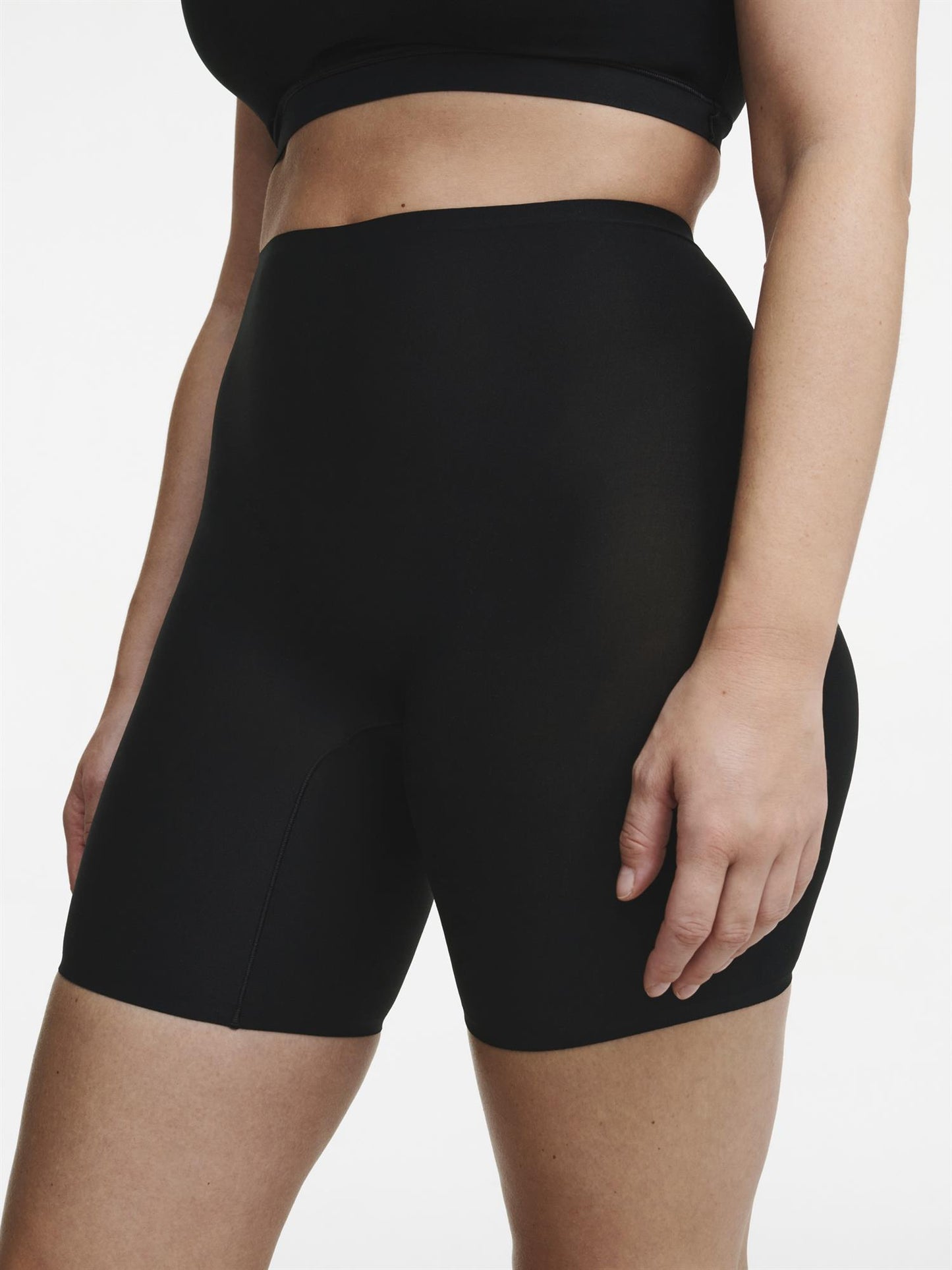 One size truse med ben soft stretch Gnissebukse Black