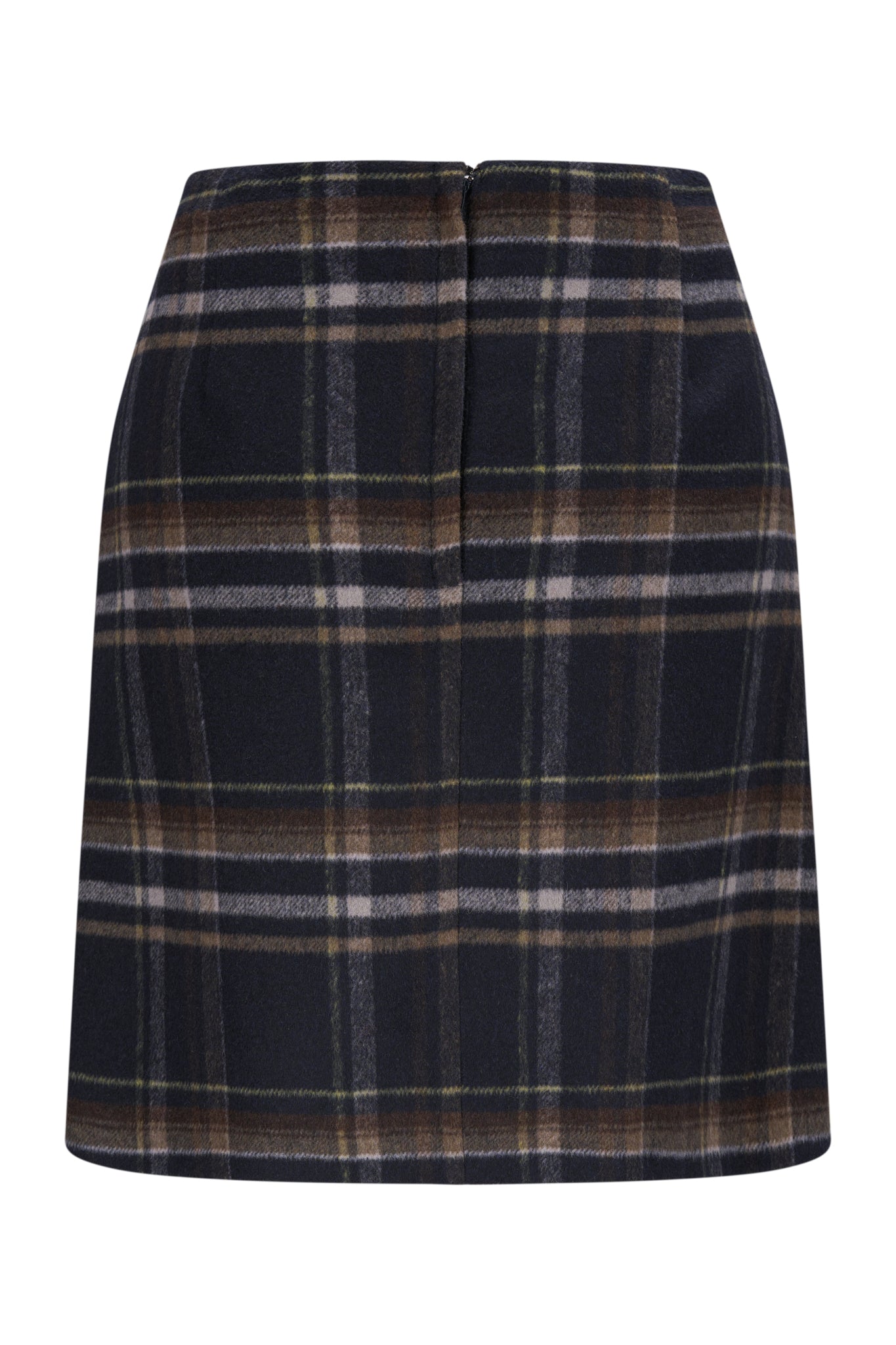 Adam Check skirt Navy