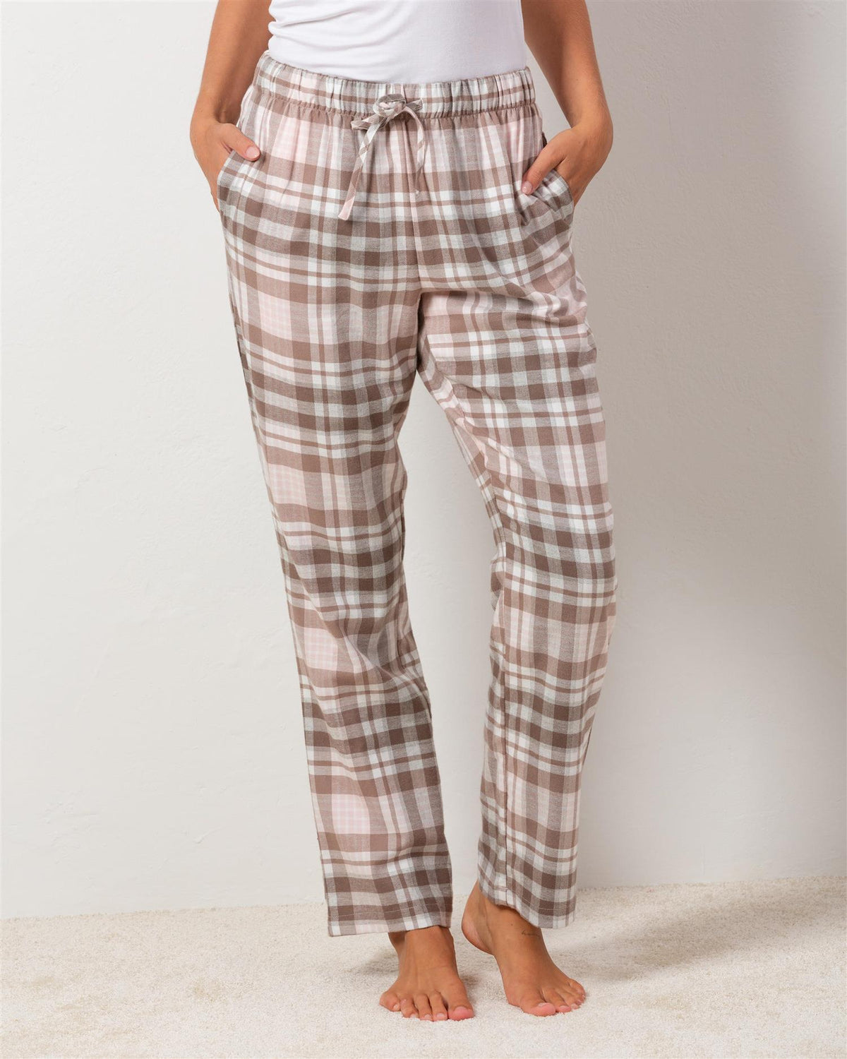 Flanell kosebukse Print