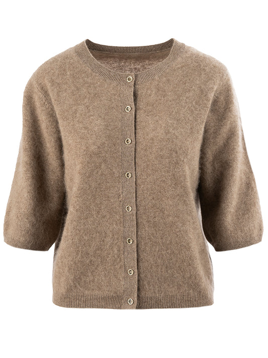 Reese cardigan Lysebrun