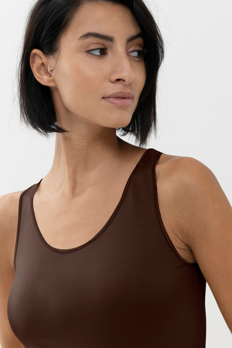 Singlet viscose Brown