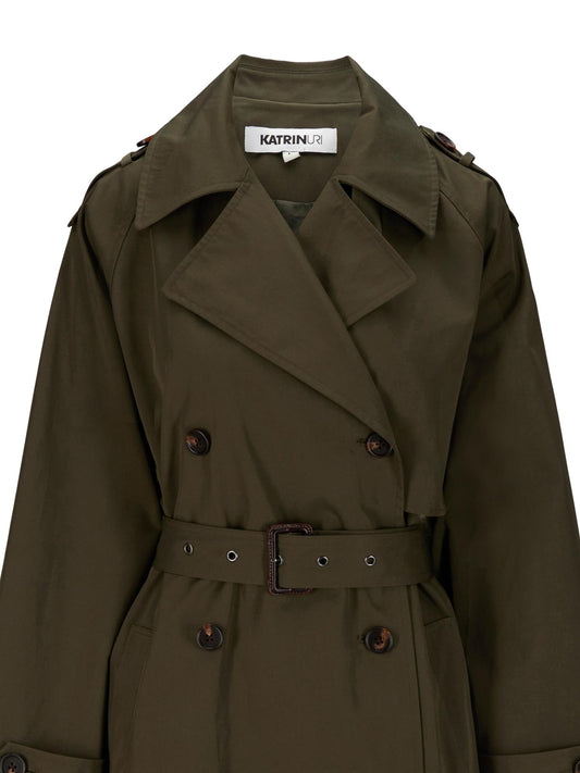 Aberdeen Trench Coat Green