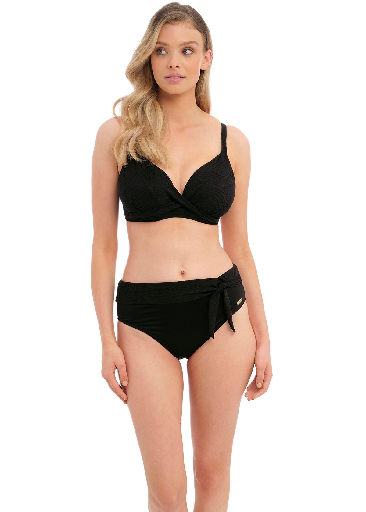 OTTAWA HIGH WAIST BIKINI BUKSE Black