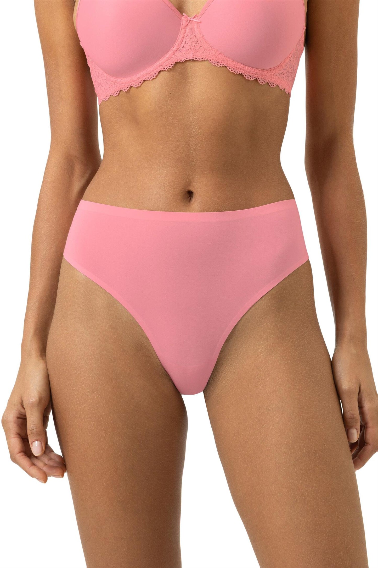 Stringtruse sømløs. Modal Pink