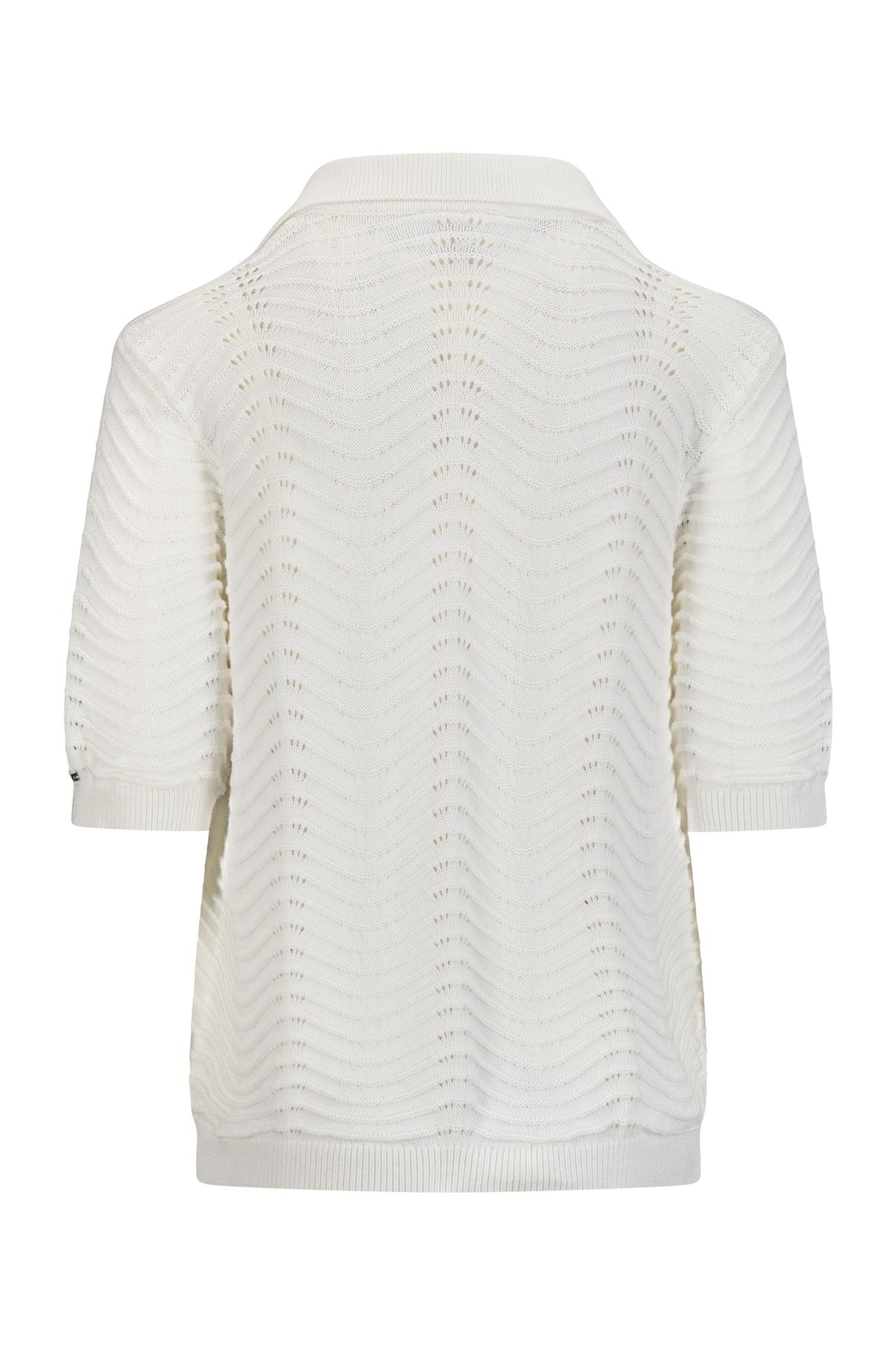 The Wave Michelle Pullover White