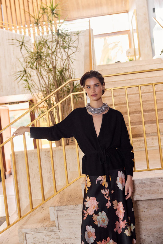 Time Fiona skirt Tilbud Black