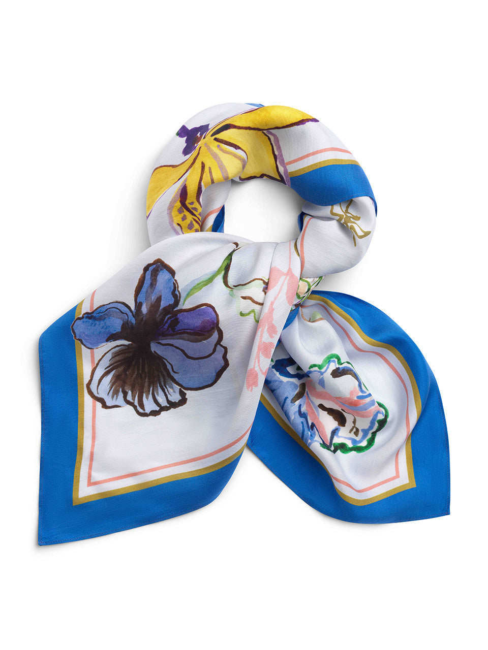 Fantasy Silk Scarf Print