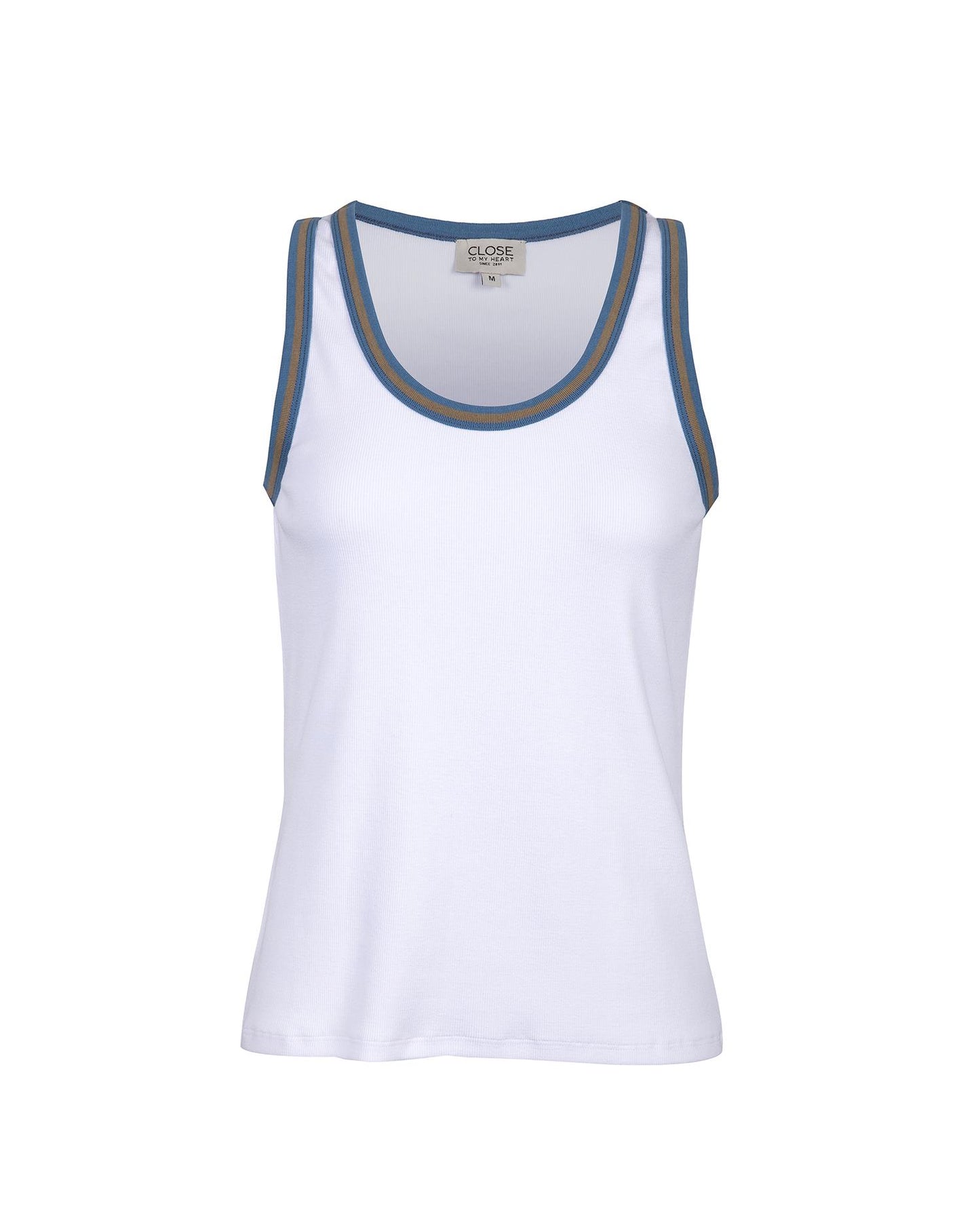 Poppy tank top White