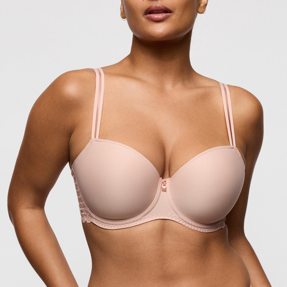 Twist Side Bh balconett Powder Rose