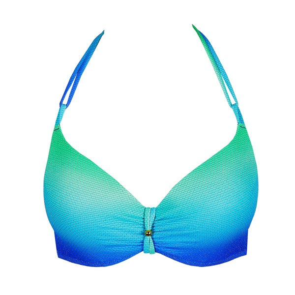 NUSA DUA bikinitopp vattert Blue