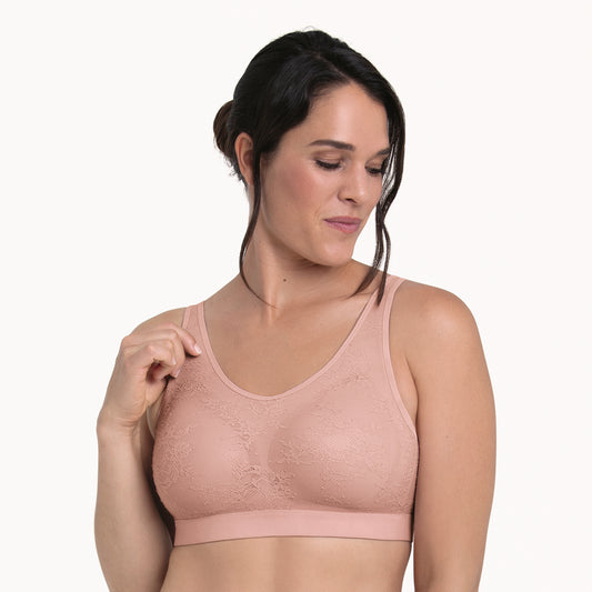 Bralette BH for protese Rosewood