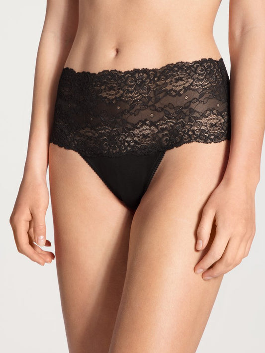 Blondetruse bomull Black