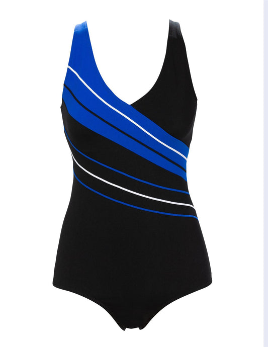 Badedrakt basseng klorresistent Blå