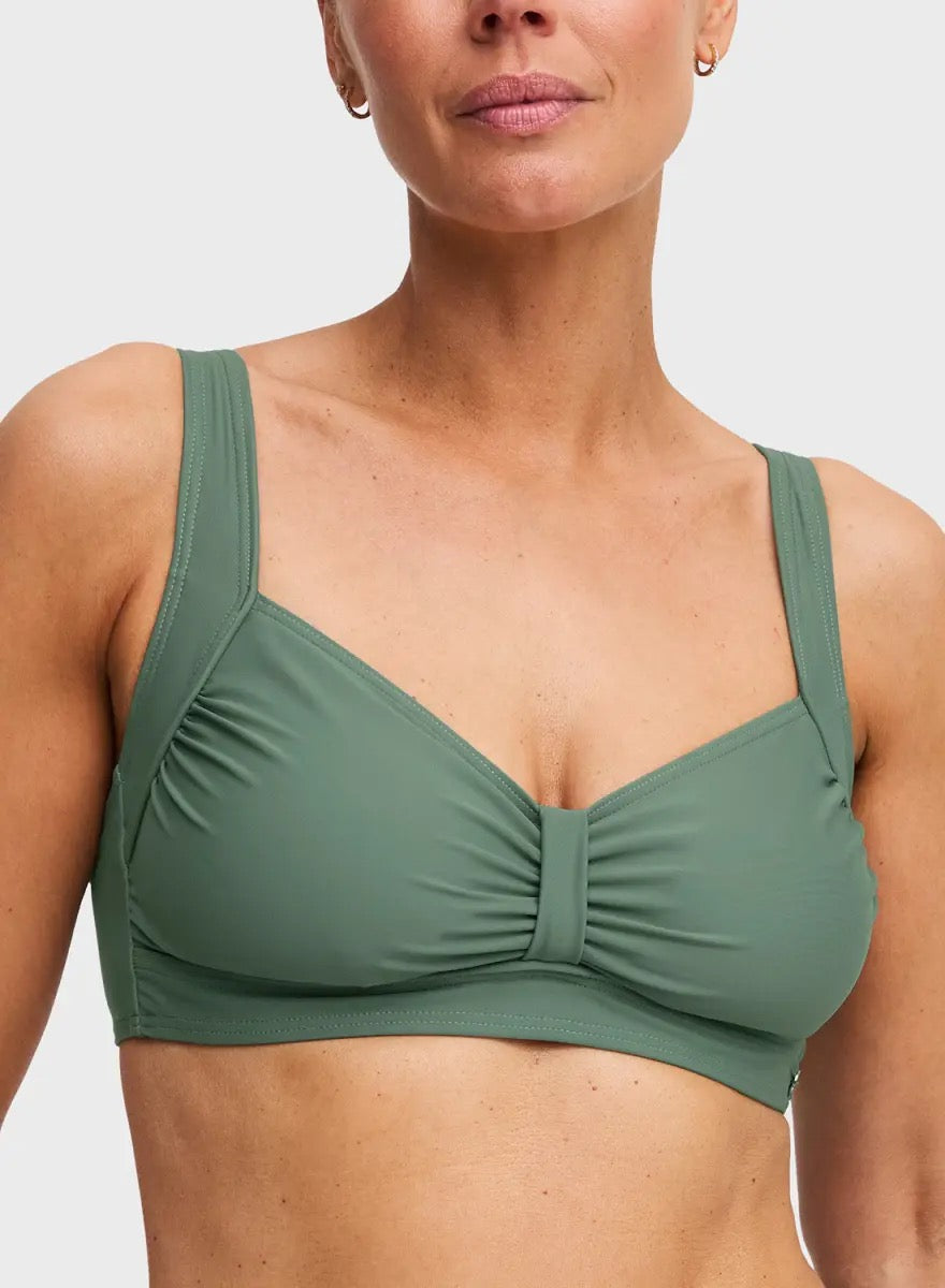 MALTA bikinitopp uten spile Green