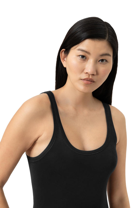 Singlet i myk modal Black