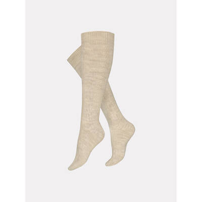 Novah ull knestrømpe Light Beige