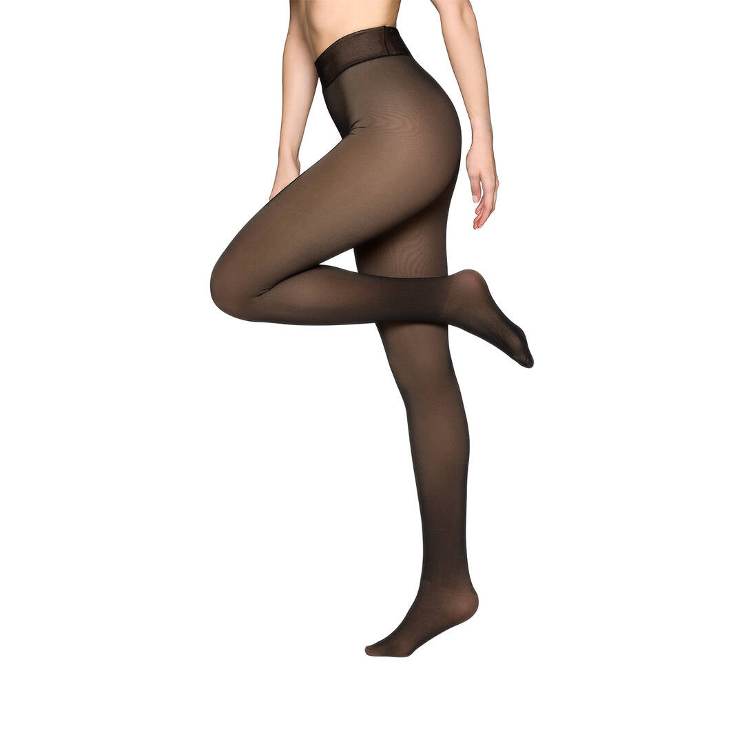 Strømpebukse Thermo fleece Nude