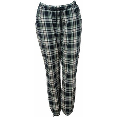 Flannel Pyjamas bomull Tilbud Grønn