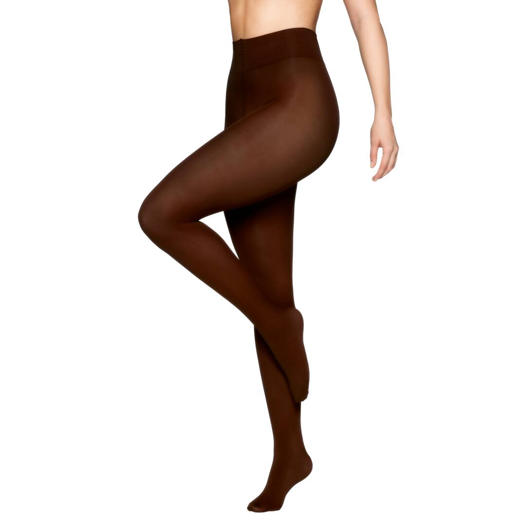 Strømpebukse Opaque 80 den Mørkebrun