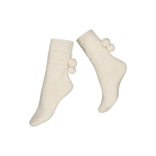Miriam  wool sock Offwhite