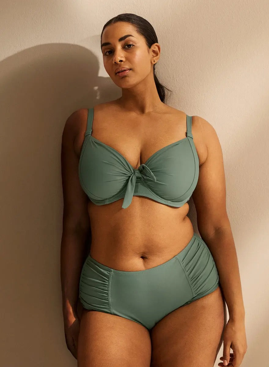 Corfu maxibrief  bikinibukse Green