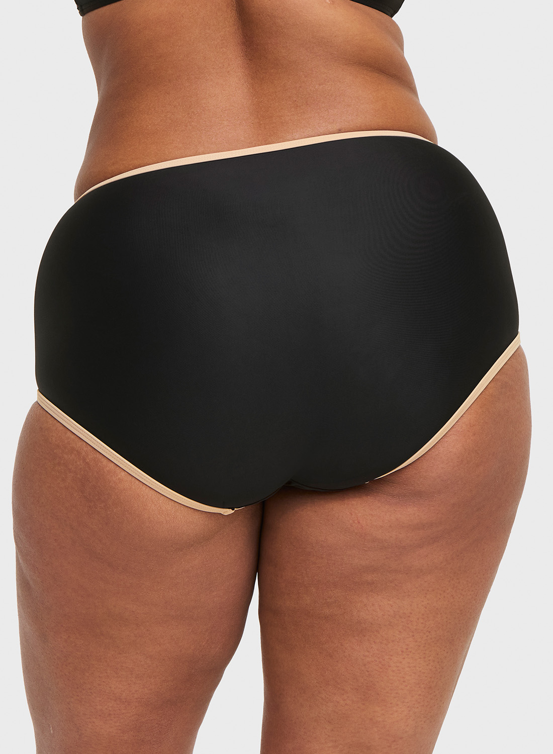 Portofino høy bikinibukse Black