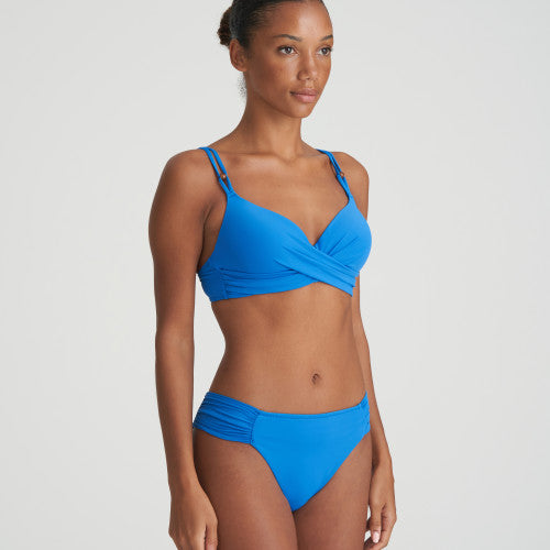 Plunge bikini top Flidais Vattert Blue