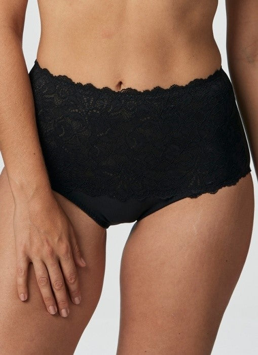 Support, maxipanty lett hold in Black